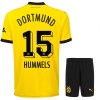 Maillot de Supporter Borussia Dortmund Hummels 15 Domicile 2023-24 Pour Enfant